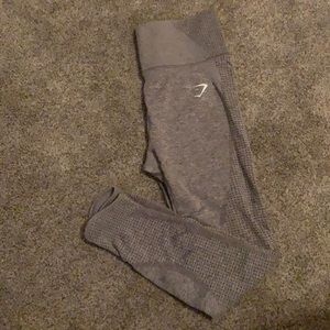 Grey gym shark leggings